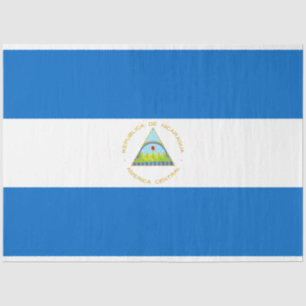Flag of Nicaragua Tissue Paper