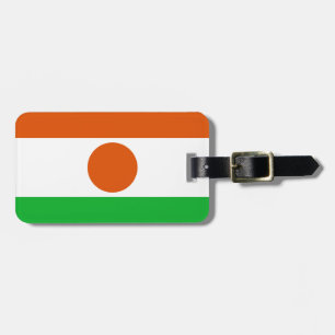 Flag of Niger Easy ID Personal Luggage Tag