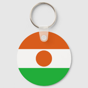 Flag of Niger Key Ring