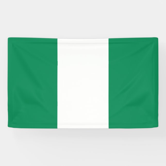 Flag of Nigeria Banner (Horizontal)