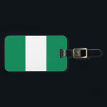 Flag of Nigeria Luggage Tag<br><div class="desc">Flag of Nigeria</div>
