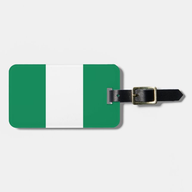 Flag of Nigeria Luggage Tag (Front Horizontal)