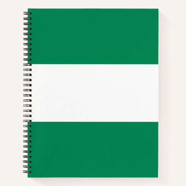 Flag of Nigeria Notebook (Front)