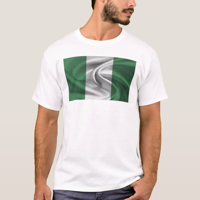 Flag Of Nigeria T-Shirt (Front)