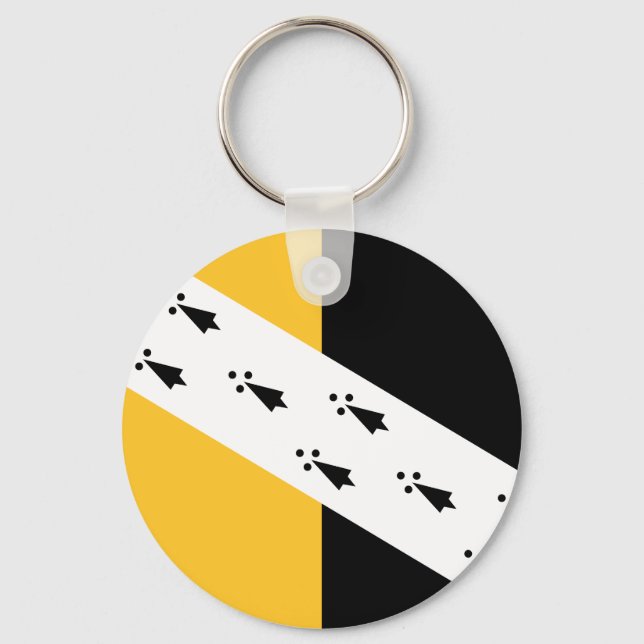 Flag of Norfolk Keychain (Front)