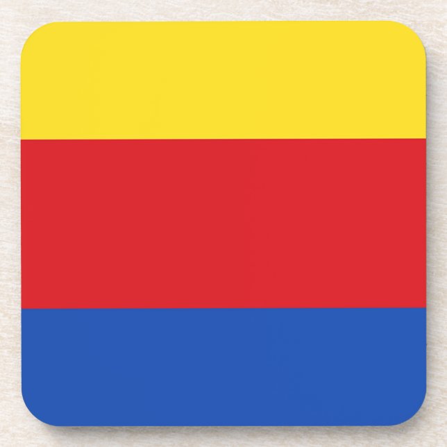 Flag of North Holland Coaster (Front)