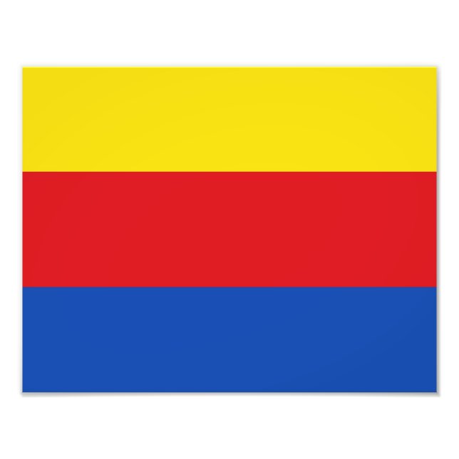 Flag of North Holland Photo Print (Front)
