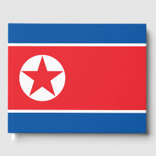 Flag of North Korea Guest Book