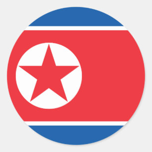 Flag of North Korea Sticker