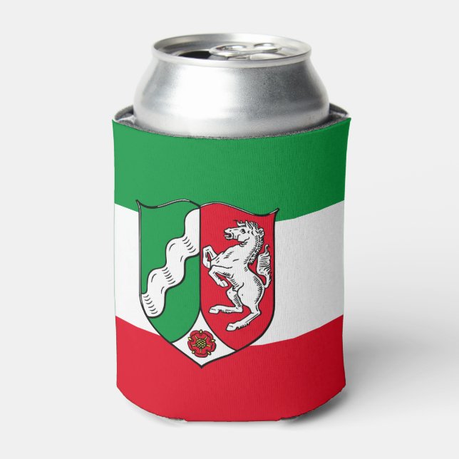 Flag of North-Rhine Westphalia Can Cooler (Can Front)