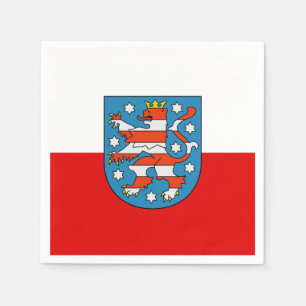 Flag of North-Rhine Westphalia Napkins