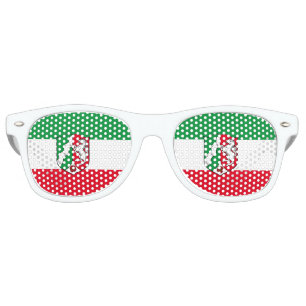 Flag of North-Rhine Westphalia Retro Sunglasses