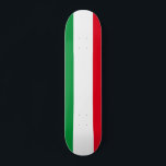 Flag of North-Rhine Westphalia Skateboard<br><div class="desc">Skateboard with flag of North-Rhine Westphalia (Nordrhein-Westfalens),  design with horizontal tricolor of green,  white and red</div>