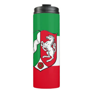 Flag of North-Rhine Westphalia Thermal Tumbler