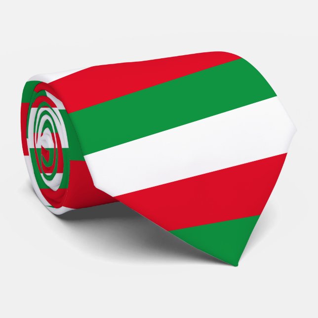 Flag of North-Rhine Westphalia Tie (Rolled)