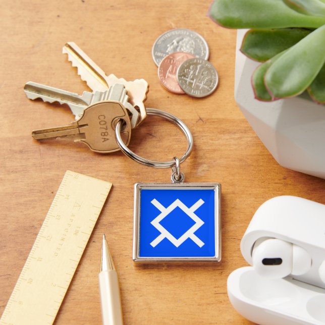 Flag of Northern Cheyenne Key Ring (Desk)