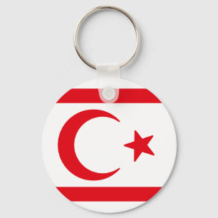 Flag of Northern Cyprus Key Ring