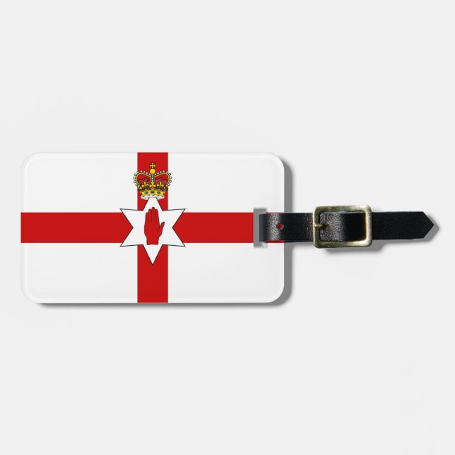 Flag of Northern Ireland Luggage Tag (Front Horizontal)