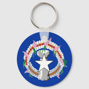 Flag of Northern Mariana Islands Key Ring