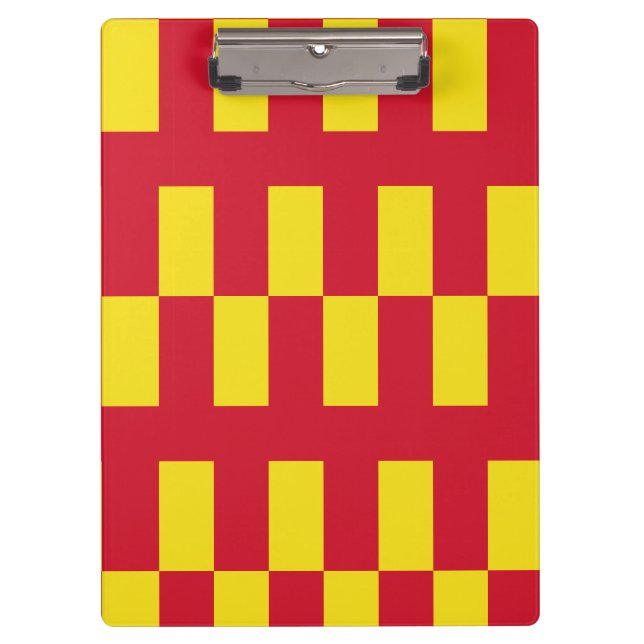 Flag of Northumberland Clipboard (Front)