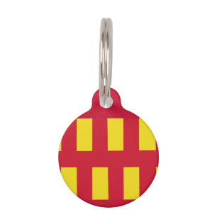 Flag of Northumberland Pet Tag