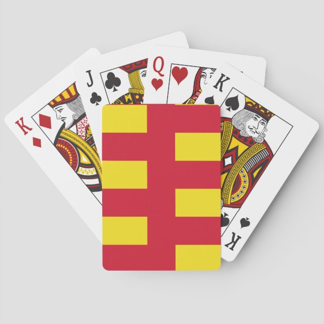 Flag of Northumberland Playing Cards (Back)