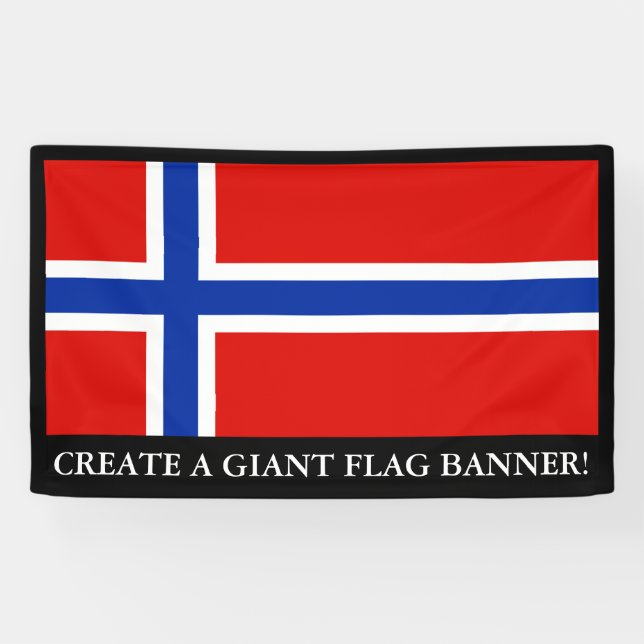 Flag of Norway Banner (Horizontal)