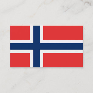 Flag of Norway  Business Cards