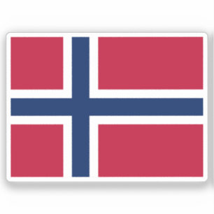 Flag of Norway custom-cut