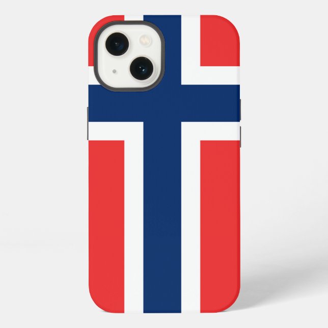 Flag of Norway iPhone Case (Back)
