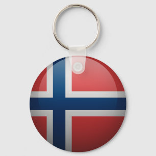 Flag of Norway Key Ring