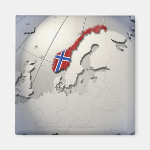 Flag of Norway Magnet