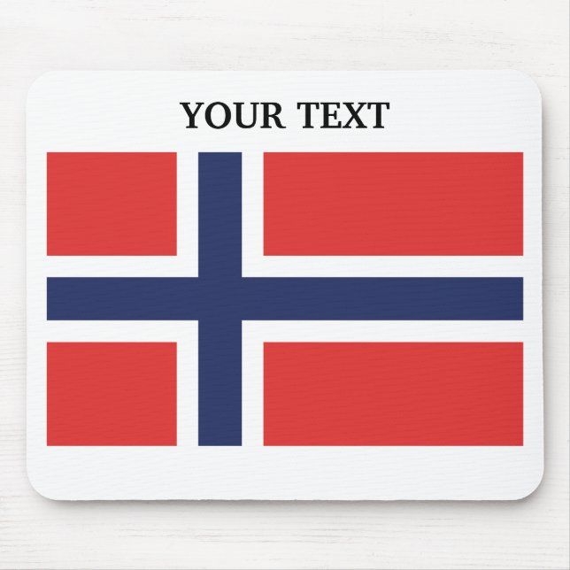 Flag of Norway Mouse Pad (Front)