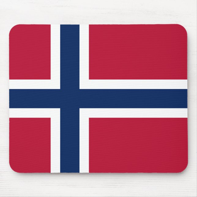 Flag of Norway Mouse Pad (Front)
