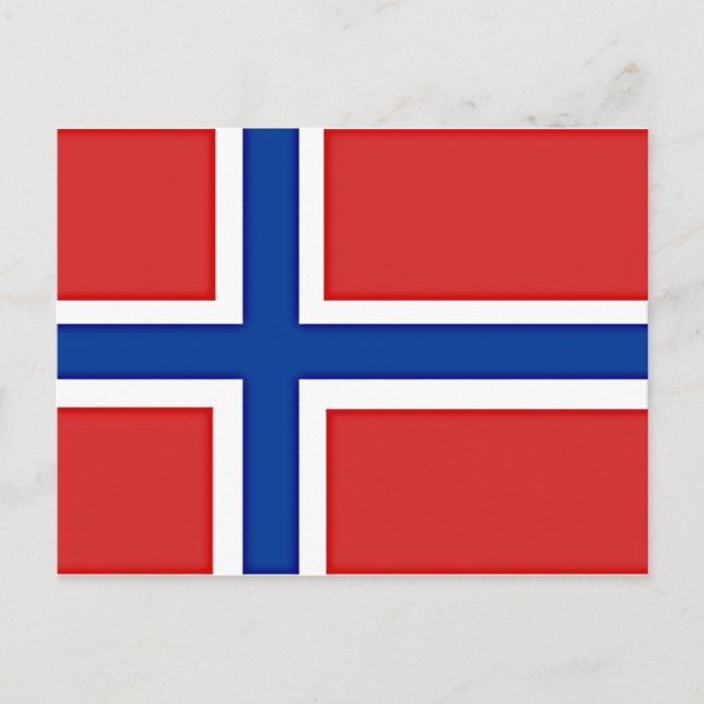 Flag of Norway Postcard (Front)