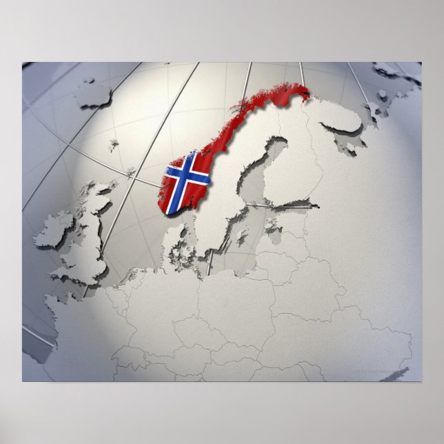Flag of Norway Poster (Front)