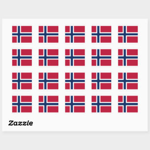 Flag of Norway Square Sticker