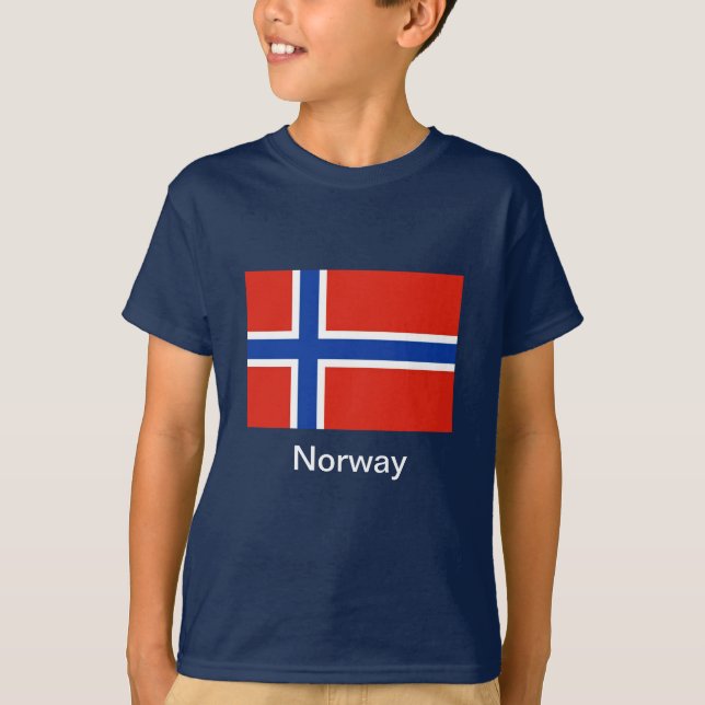 Flag of Norway T-Shirt (Front)