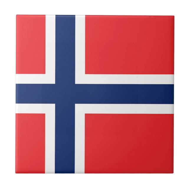Flag of Norway Tile (Front)