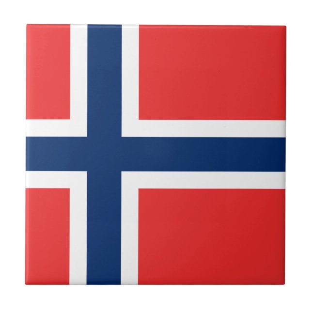 Flag of Norway Tile (Front)