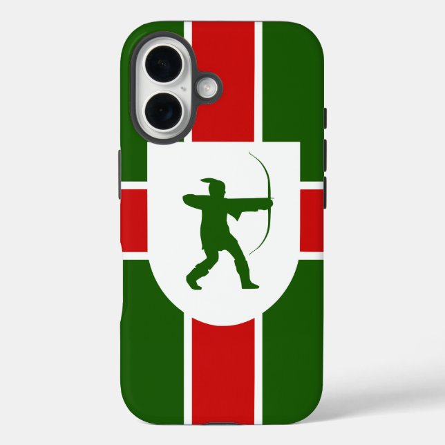 Flag of Nottinghamshire  Case-Mate iPhone Case (Back)