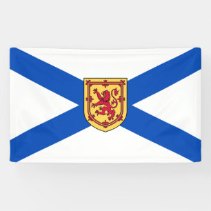Flag of Nova Scotia (Canadian Province) Banner