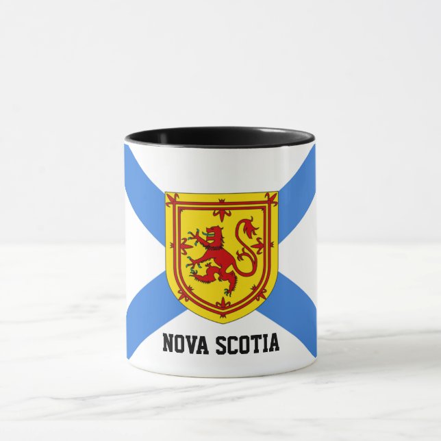 Flag of Nova Scotia Mug (Center)