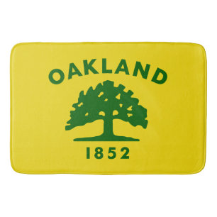 Flag of Oakland, California Bath Mat