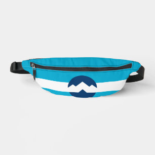 Flag of Ogden, Utah Bum Bags