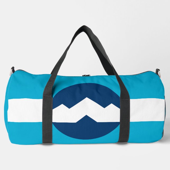 Flag of Ogden, Utah Duffle Bag (Front)