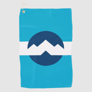 Flag of Ogden, Utah Golf Towel