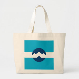 Flag of Ogden, Utah Large Tote Bag