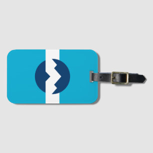 Flag of Ogden, Utah Luggage Tag