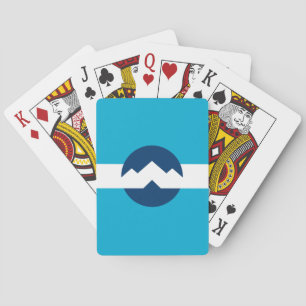 Flag of Ogden, Utah Playing Cards